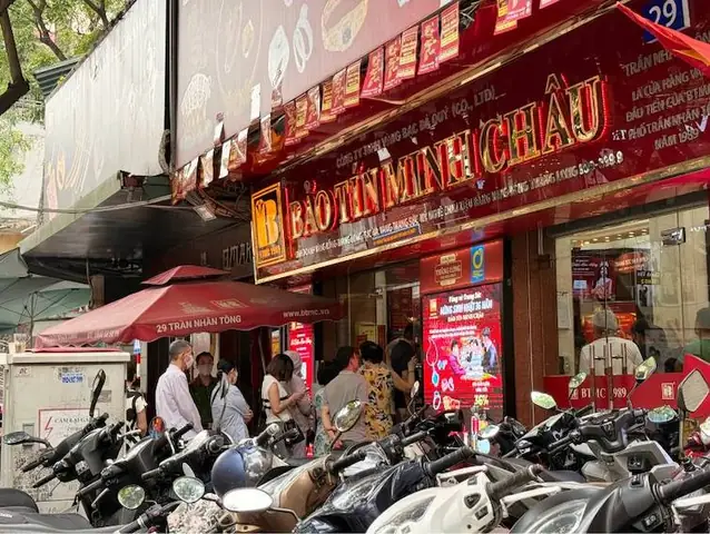 Dây Chuyền Vàng Ý Nam Bảo Tín Minh Châu Dây Chuyền Vàng Ý Nam Bảo Tín Minh Châu